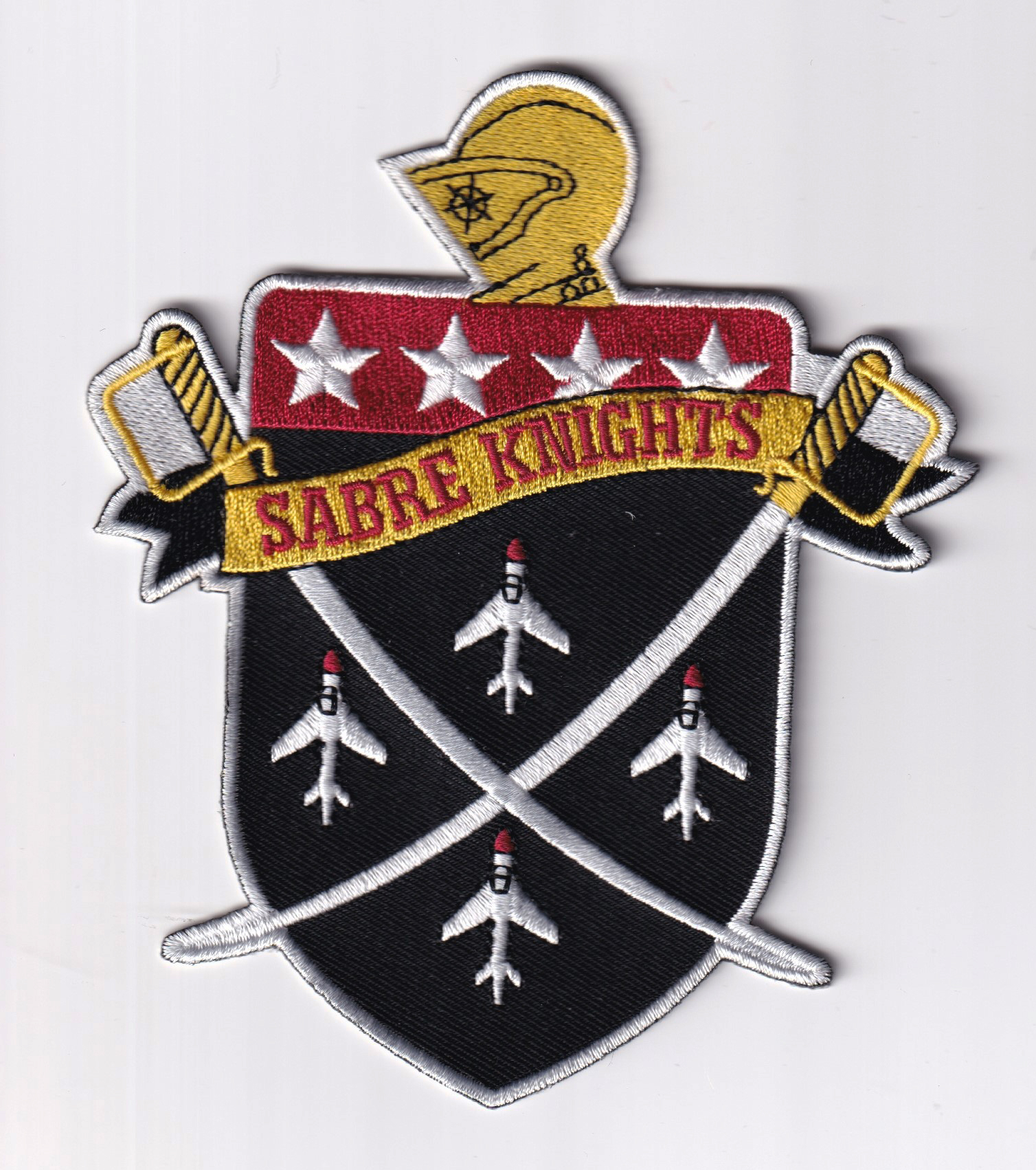 325th Fighter Interceptor Squadron Sabre Knight Patch